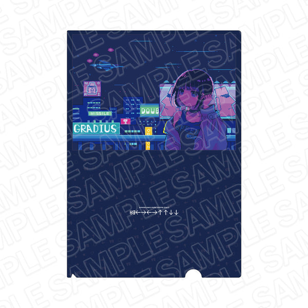 『↑↑↓↓←→←→BA 35th』クリアファイル グラディウス