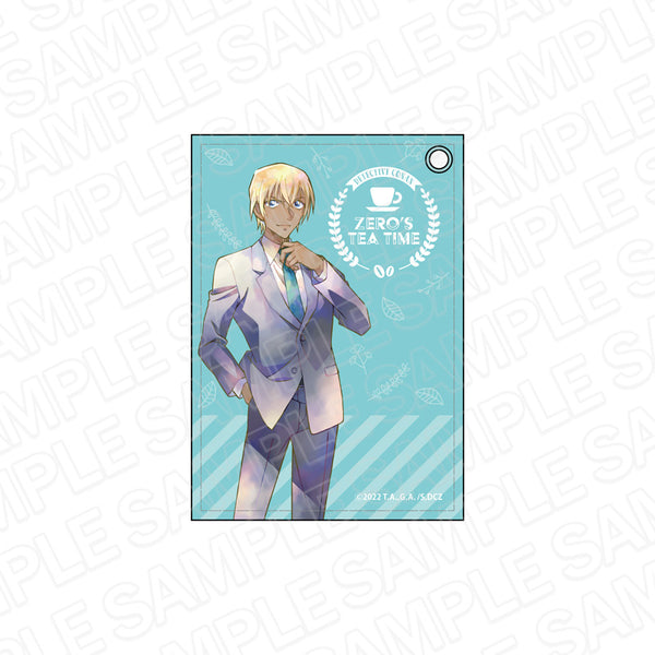 『名探偵コナン ゼロの日常(ティータイム)』合皮パスケース PALE TONE series 降谷零