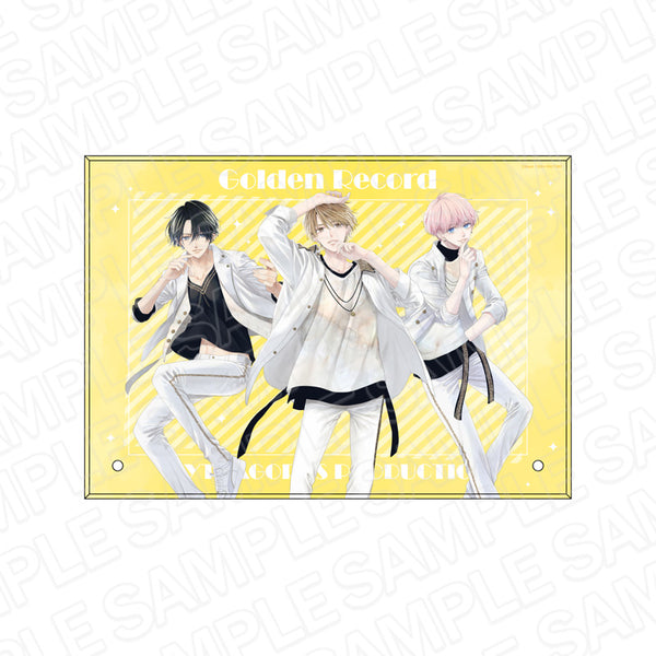 『ピタゴラスプロダクション』アクリルプレート Golden Record