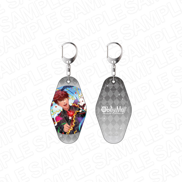 『Obey Me!』両面キーホルダー ディアボロ バニーボーイ ver.