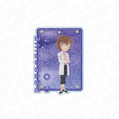 『名探偵コナン 』アクリルダイカットパスケース 灰原哀 night sky ver.