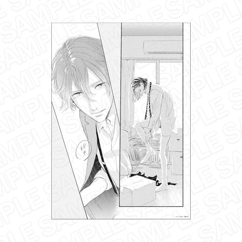 『ハニーミルク展』モノクロ複製原画 残像スローモーション