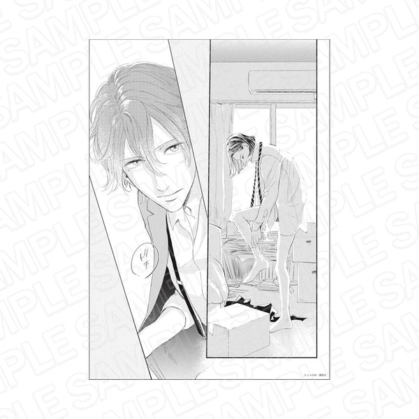 『ハニーミルク展』モノクロ複製原画 残像スローモーション