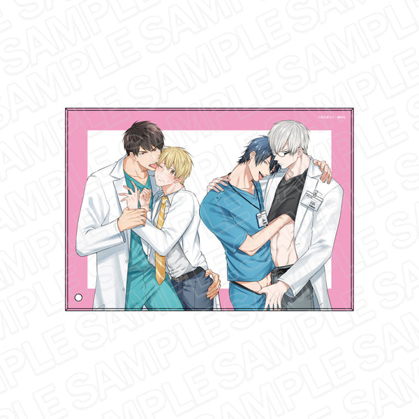 『ハニーミルク展』ミニアクリルアート Dr.系男子の恋愛カルテ