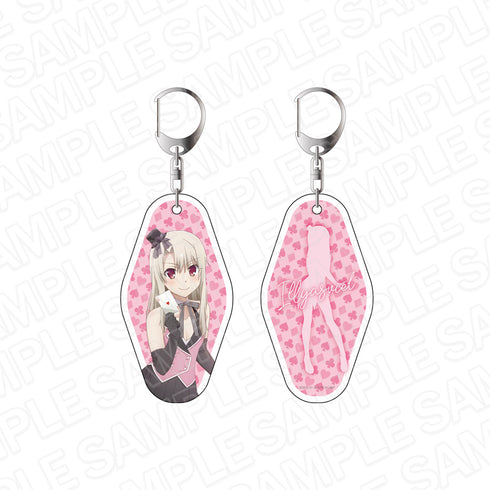 『Fate/kaleid liner プリズマ☆イリヤ Licht 名前の無い少女』両面ルームキーホルダー イリヤ カジノ ver.