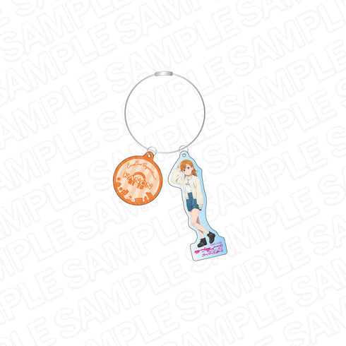 『ラブライブ!スーパースター!!』ワイヤーキーホルダー 澁谷かのん お出かけ ver