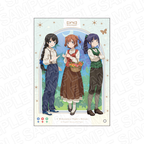 『少女☆歌劇 レヴュースタァライト』ミニアクリルアート 華恋・ひかり・まひる A Midsummer Night's Dream ver.