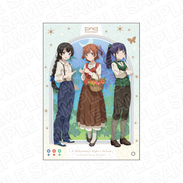 『少女☆歌劇 レヴュースタァライト』ミニアクリルアート 華恋・ひかり・まひる A Midsummer Night's Dream ver.