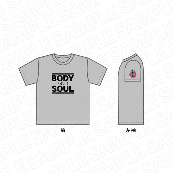 『ダンキラ!!! - Boys, be DANCING! -』BODY AND SOUL Tシャツ Gray