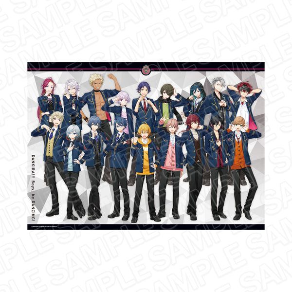 『ダンキラ!!! - Boys, be DANCING! -』クリアポスター 制服ver.