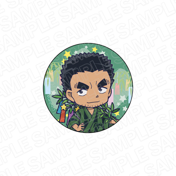 『名探偵コナン』ホログラムカンバッジ 伊達航 デフォルメ七夕 ver.