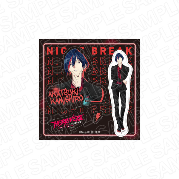 『ハイドライバーズ』ダイカットステッカー 神代 暁 スーツ ver.