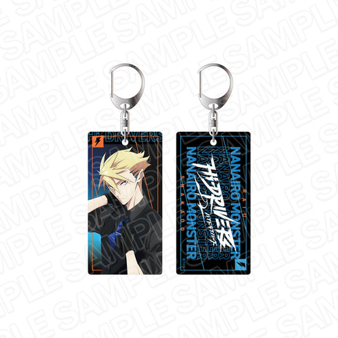 『ハイドライバーズ』両面キーホルダー 釈迦堂 雷 スーツ ver.
