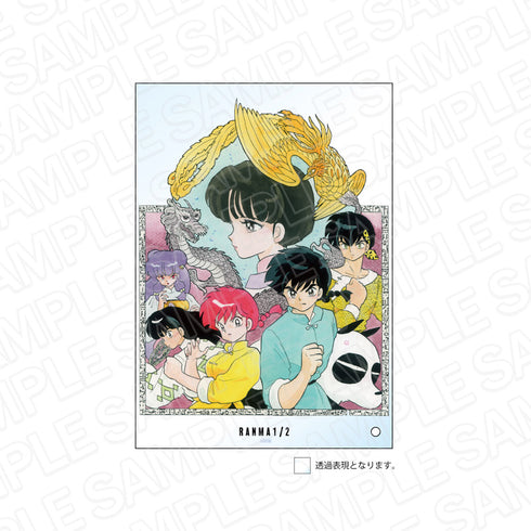 『らんま1/2』ミニアクリルアート 集合