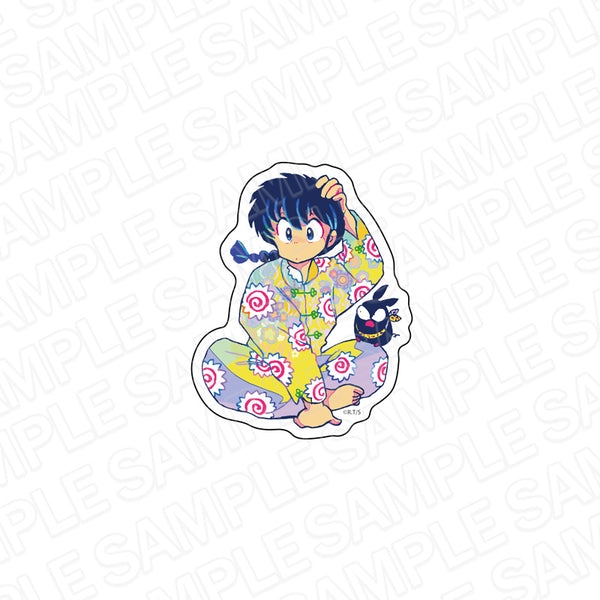 『らんま1/2』ダイカットステッカー PALE TONE series 早乙女乱馬