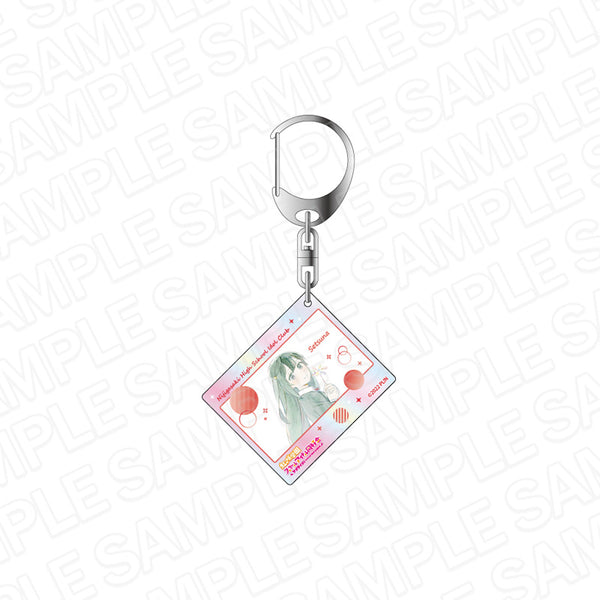 『ラブライブ!虹ヶ咲学園スクールアイドル同好会』オーロラアクリルキーホルダー 優木せつ菜 夢が僕らの太陽さ ver