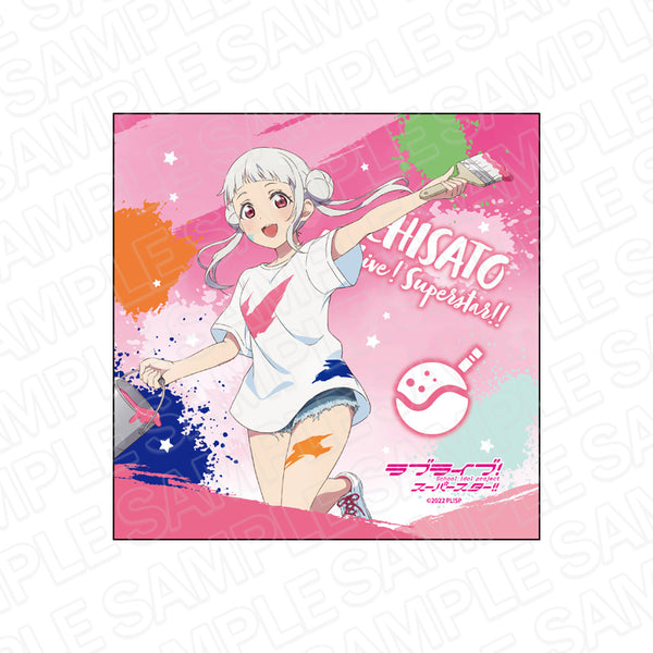 『ラブライブ!スーパースター!!』マイクロファイバー 嵐 千砂都 ペインター ver