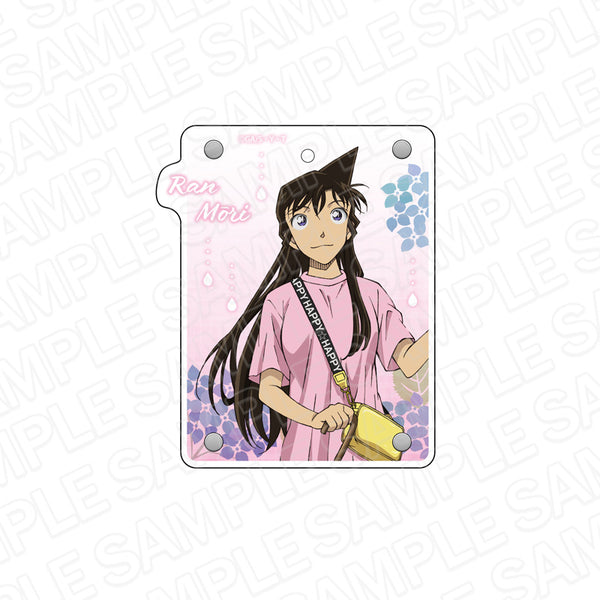 『名探偵コナン』アクリルダイカットパスケース 毛利蘭 雨上がり ver.