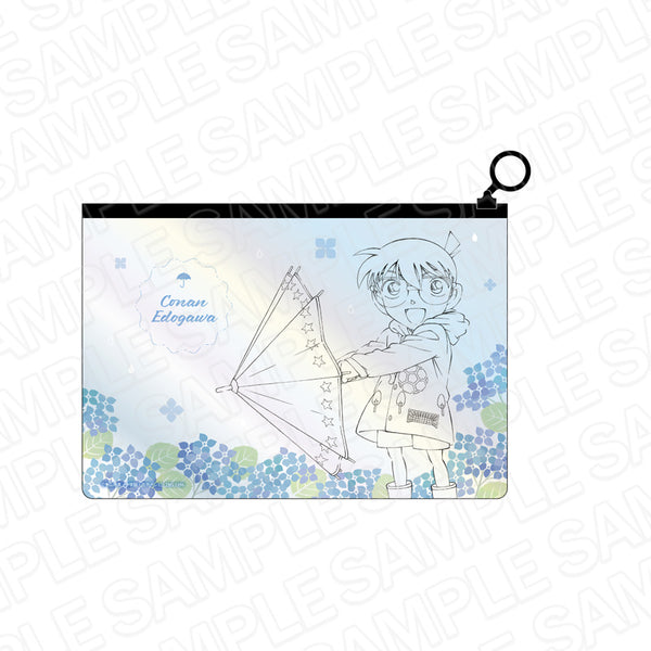 『名探偵コナン』オーロラポーチ 江戸川コナン 雨上がり ver.