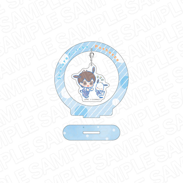 『映画 バクテン!!』ふらふらアクリルスタンド 双葉 翔太郎×ポチャッコ サンリオキャラクターズコラボ ver.