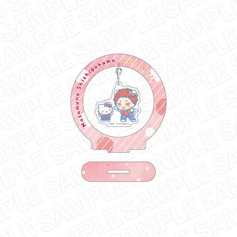 『映画 バクテン!!』ふらふらアクリルスタンド 七ヶ浜 政宗×ハローキティ サンリオキャラクターズコラボ ver.