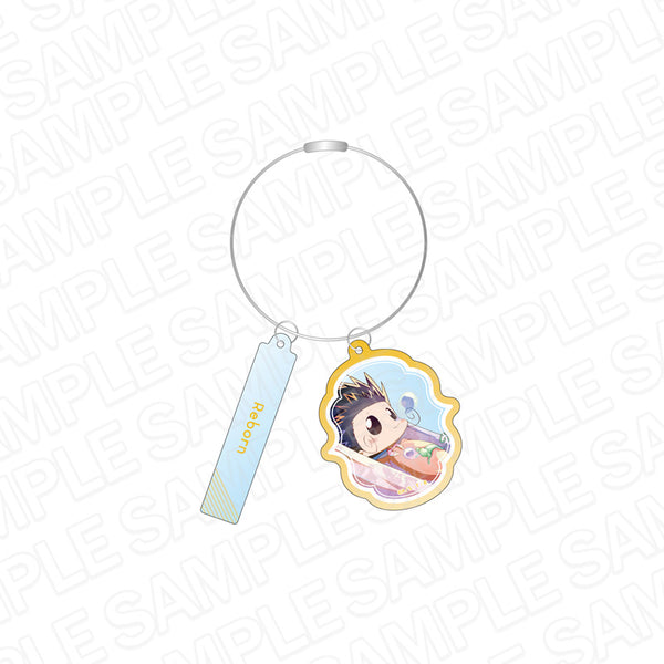 『家庭教師ヒットマンREBORN!』ワイヤーキーホルダー PALE TONE series リボーン night ver.