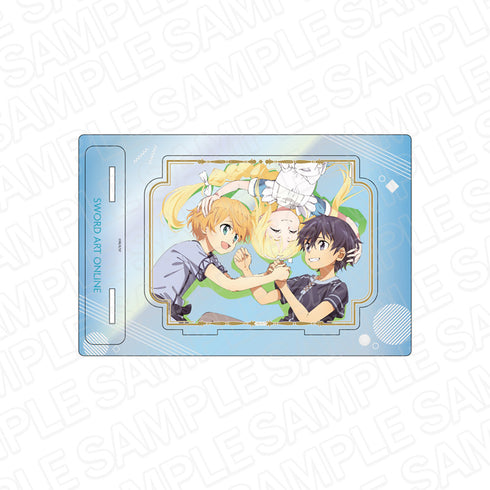 『ソードアート・オンライン』オーロラアクリルスタンド キリト&ユージオ&アリス 10th Anniversary ver.