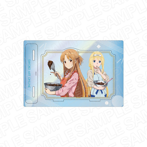 『ソードアート・オンライン』オーロラアクリルスタンド アスナ&アリス 10th Anniversary ver.