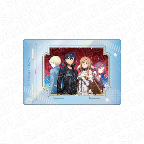 『ソードアート・オンライン』オーロラアクリルスタンド キリト&ユージオ&アスナ&ユウキ 10th Anniversary ver.