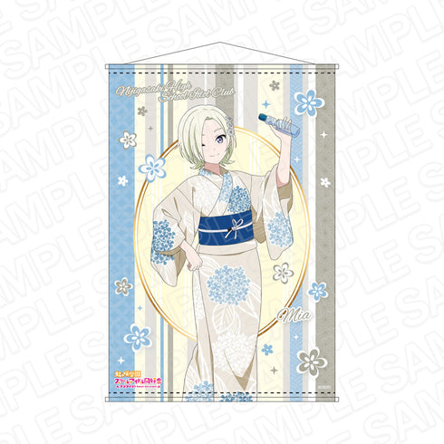 『ラブライブ!虹ヶ咲学園スクールアイドル同好会』B2タペストリー ミア・テイラー 浴衣 ver