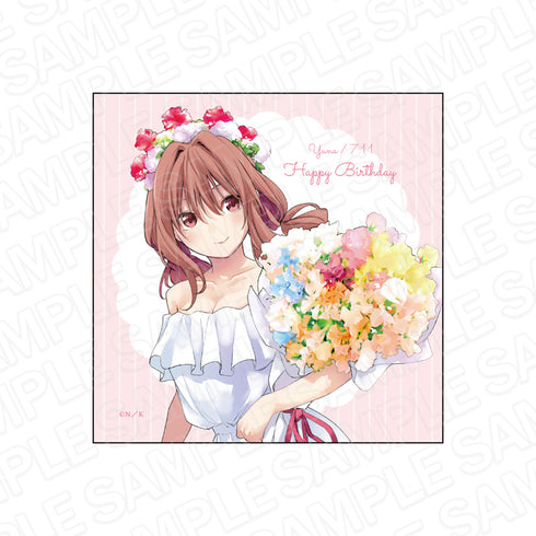 『甘神さんちの縁結び』マイクロファイバー 甘神夕奈 Birthday ver.