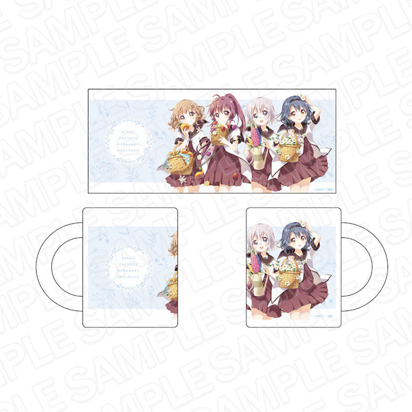 『ゆるゆり』マグカップ 生徒会 flower ver.