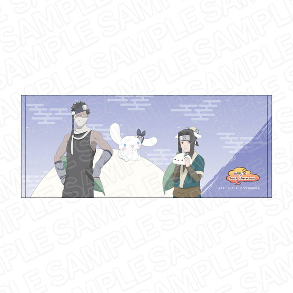 『NARUTO×サンリオキャラクターズ』フェイスタオル 霧隠れ×シナモロール