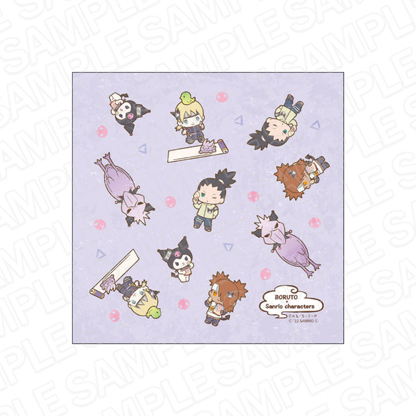 『BORUTO×サンリオキャラクターズ』マイクロファイバー 猪鹿蝶×クロミ