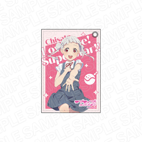 『ラブライブ!スーパースター!!』合皮パスケース 嵐 千砂都 夏制服 ver