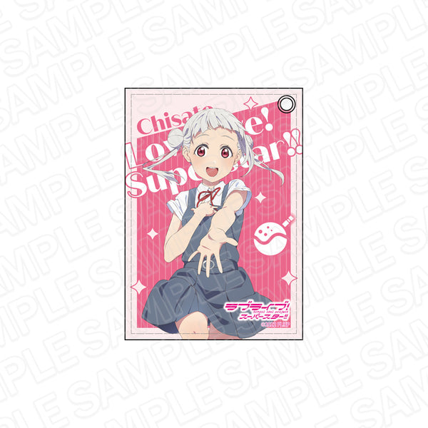 『ラブライブ!スーパースター!!』合皮パスケース 嵐 千砂都 夏制服 ver