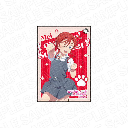 『ラブライブ!スーパースター!!』合皮パスケース 米女メイ 夏制服 ver