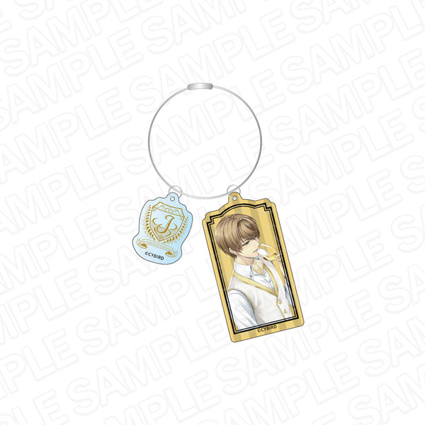 『イケメン革命◆アリスと恋の魔法』ワイヤーキーホルダー エドガー=ブライト 2022 Summer ver.