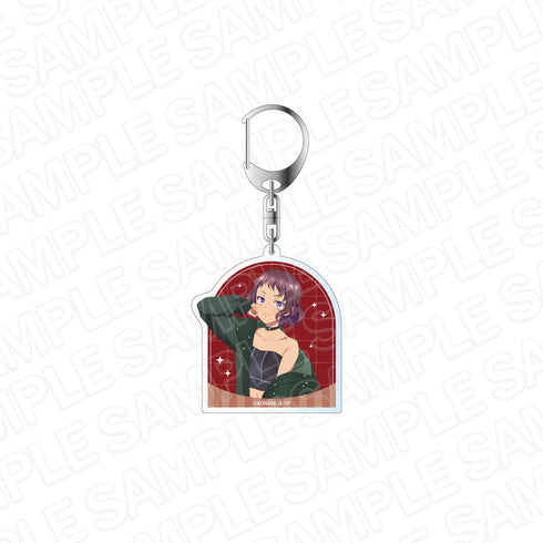 『シャインポスト』アクリルキーホルダー 苗川 柔 アイドル衣装 ver.