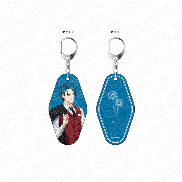 『ACCA13区監察課』両面キーホルダー ニーノ flower ver.