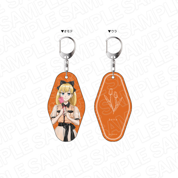 『ACCA13区監察課』両面キーホルダー ロッタ flower ver.