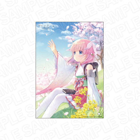 『プリマドール』ミニアクリルアート 灰桜