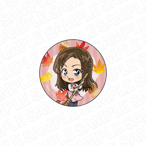 『名探偵コナン』ホログラムカンバッジ 榎本梓 デフォルメ秋 ver.