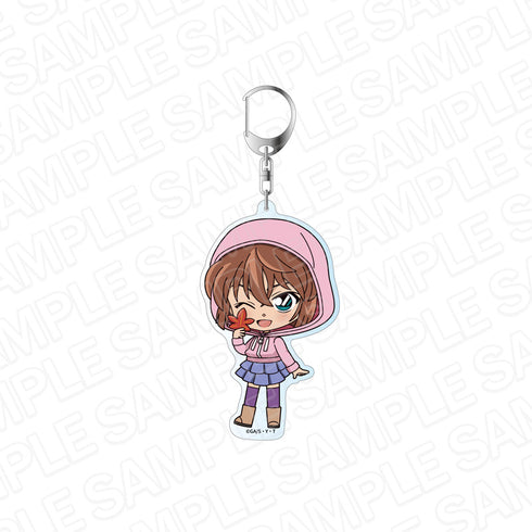 『名探偵コナン』デカキーホルダー 灰原哀 デフォルメ秋 ver.