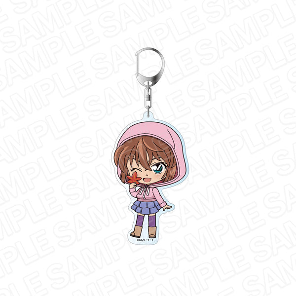 『名探偵コナン』デカキーホルダー 灰原哀 デフォルメ秋 ver.