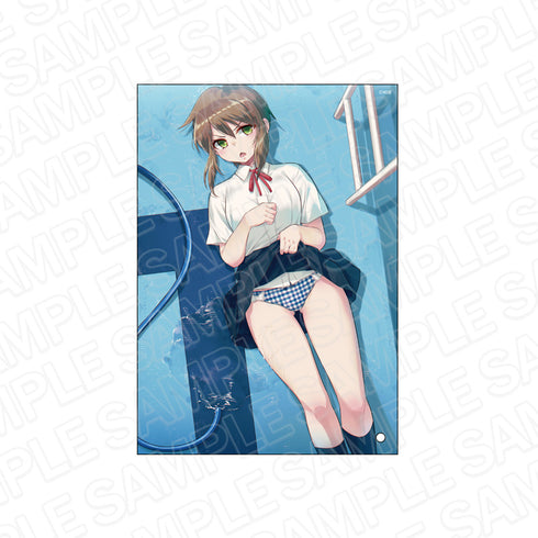 『嫌な顔されながらおパンツ見せてもらいたい』ミニアクリルアート 水泳