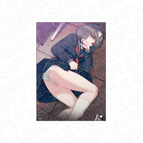 『嫌な顔されながらおパンツ見せてもらいたい』ミニアクリルアート 幽霊