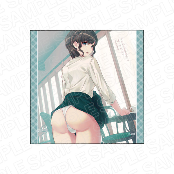 『嫌な顔されながらおパンツ見せてもらいたい』マイクロファイバー コーヒーショップ