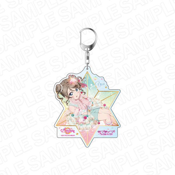 『ラブライブ!スクールアイドルフェスティバル ALL STARS』デカキーホルダー 渡辺 曜 ルミナス♡ナイト ver