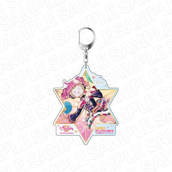 『ラブライブ!スクールアイドルフェスティバル ALL STARS』デカキーホルダー 天王寺璃奈 ルミナス♡ナイト ver